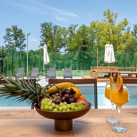 New Luxury Noel With Tennis Court Vila Privlaka (Zadar)